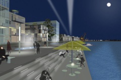 Uferoromenade_Nachtaufnahme